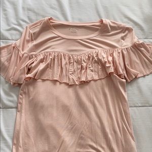 Baby Pink Frill shirt